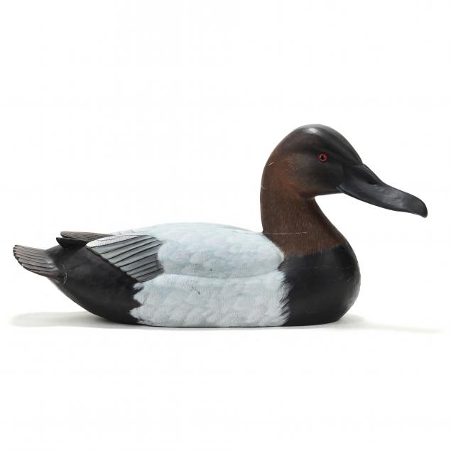 LARGE TRADE SIGN CANVASBACK DECOY