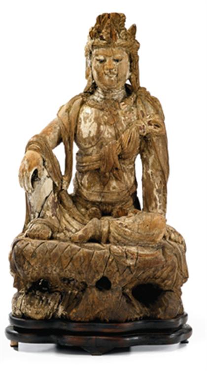 Fine Chinese wood model of Quanyin 4b250