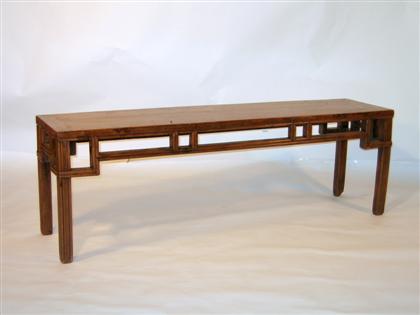 Chinese softwood bench    mid to