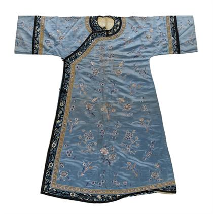 Chinese light blue woman s informal 4b278