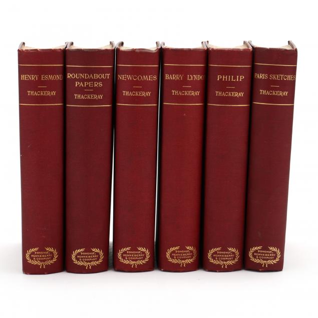 SET OF SIX BOOKS BY WILLIAM MAKEPEACE