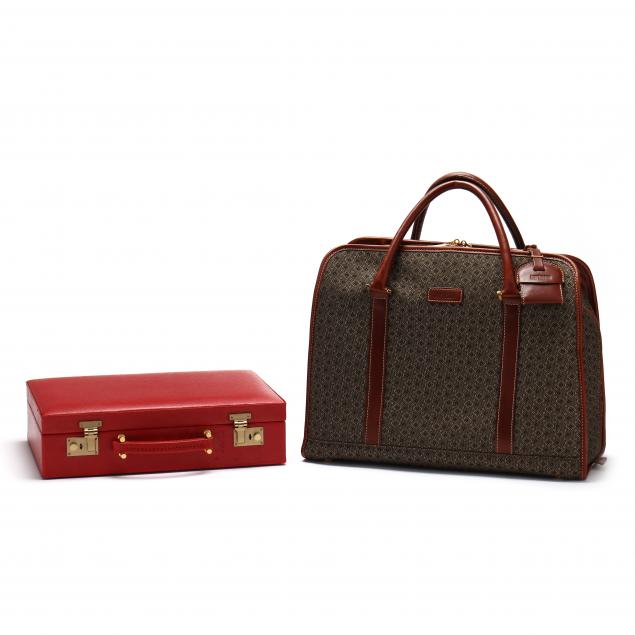 TWO DESIGNER LUGGAGE PIECES Including