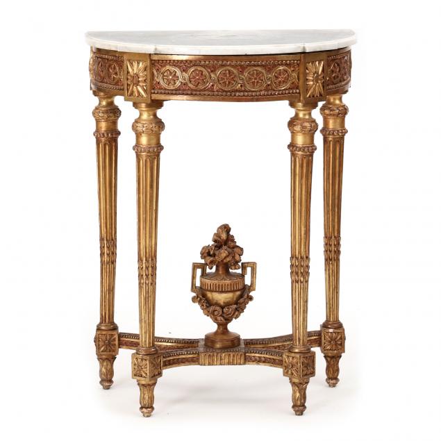 LOUIS XVI STYLE CARVED AND GILTWOOD 2ef915