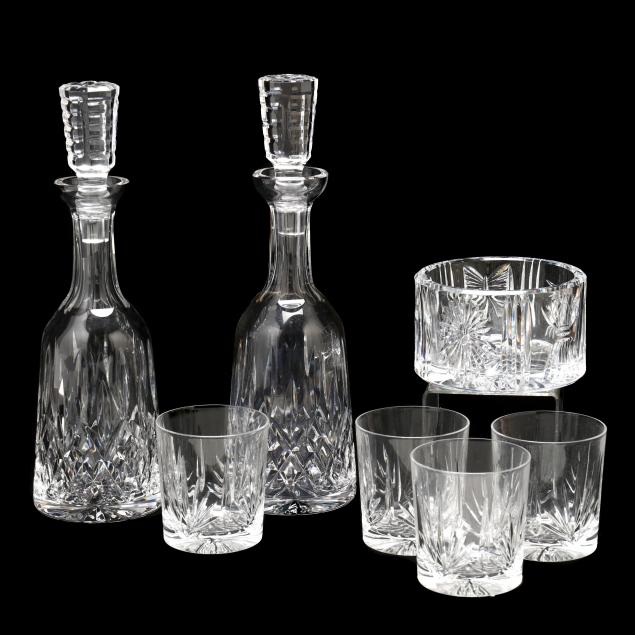 SEVEN ASSORTED WATERFORD CRYSTAL