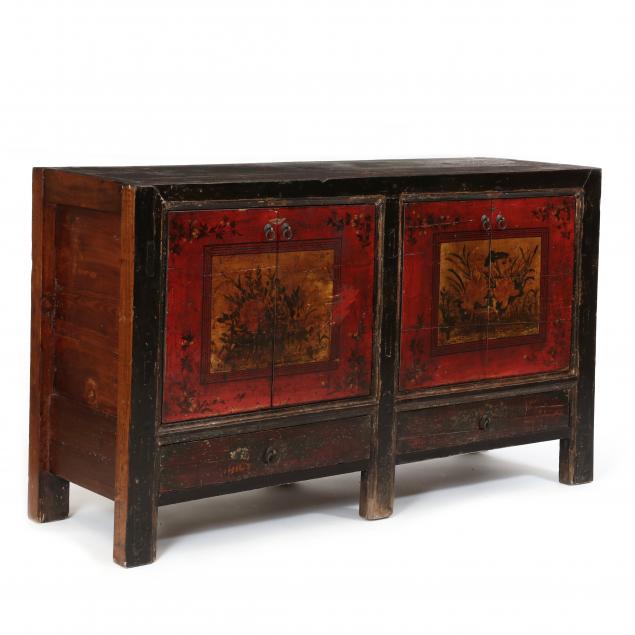 SOUTHEAST ASIAN LACQUERED CABINET 2efa6d