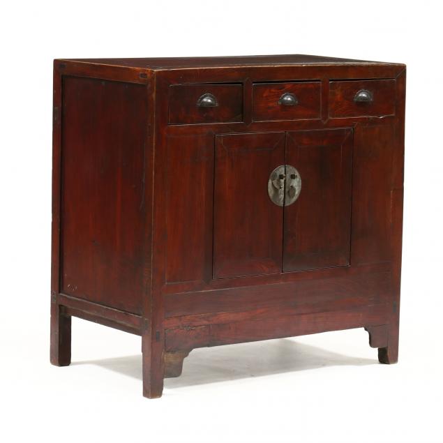 CHINESE HARDWOOD CABINET Late 19th 2efaa9