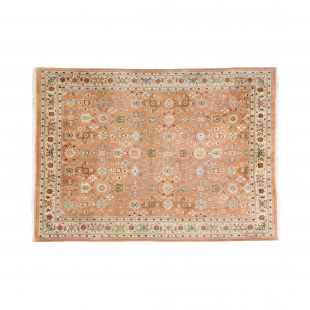 INDO HANDWOVEN RUG Apricot field 2efab3