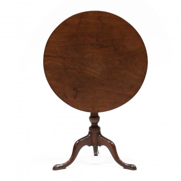 GEORGE II MAHOGANY DIMINUTIVE TILT