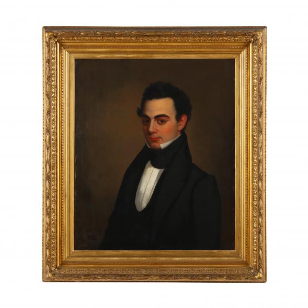 ANTIQUE REGENCY PORTRAIT OF A GENTLEMAN 2efad3