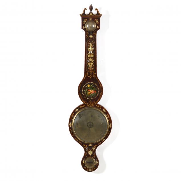 19TH CENTURY SCOTTISH WHEEL BAROMETER  2efb6a