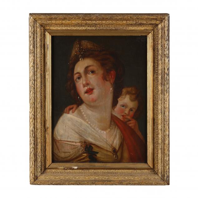 MANNER OF RUBENS ANTIQUE PORTRAIT 2efb9c