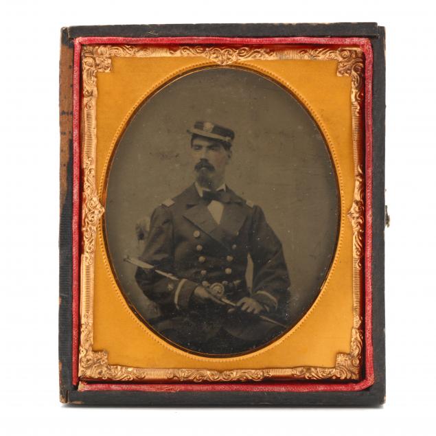 SIXTH PLATE TINTYPE OF CIVIL WAR 2efbf7