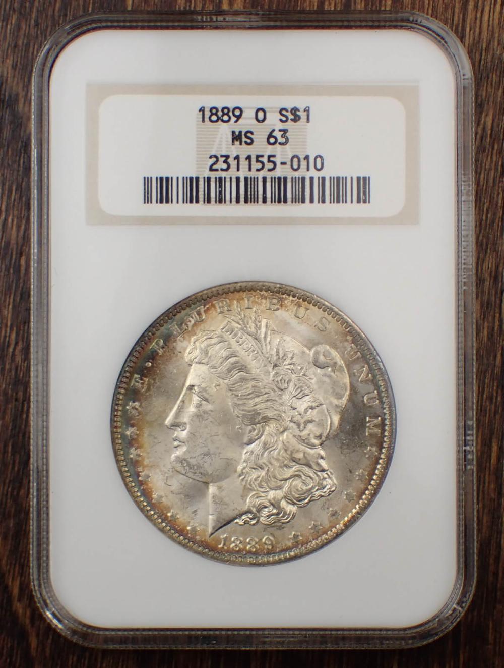 UNCIRCULATED U.S. SILVER MORGAN