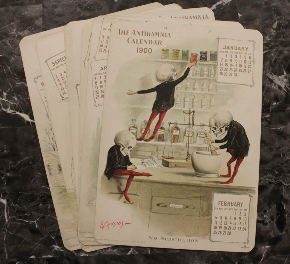 1900 THE ANTIKAMNIA CALENDAR1900