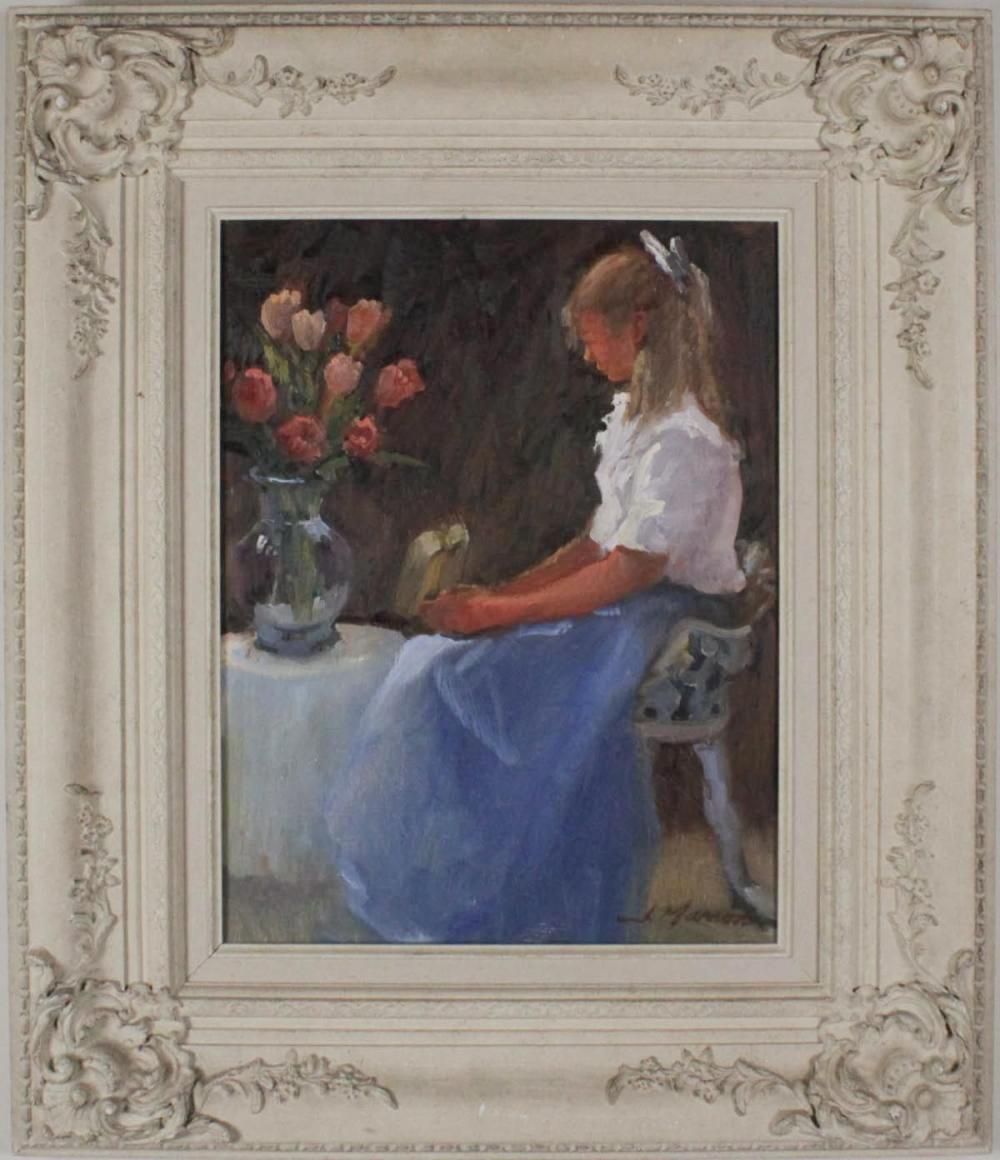 JOAN MARRON LARUE OIL ON BOARDJOAN 2ed998