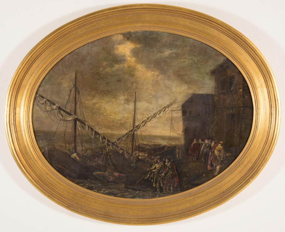 LATE 17TH EARLY 18TH CENTURY OIL 2eda03