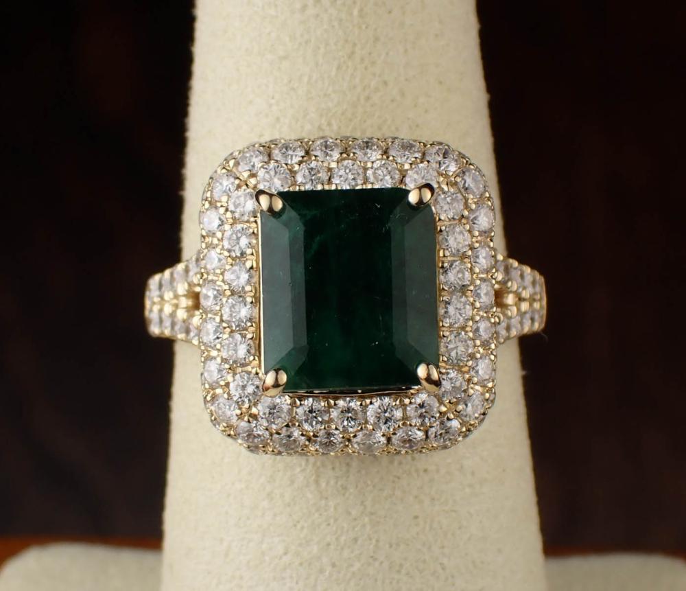 EMERALD DIAMOND AND FOURTEEN KARAT 2eda14