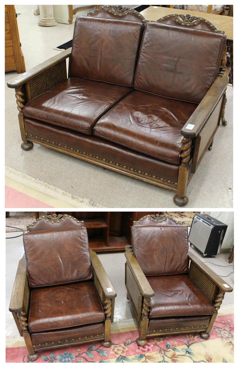 THREE PIECE SEATING FURNITURE SETTHREE PIECE 2eda4a