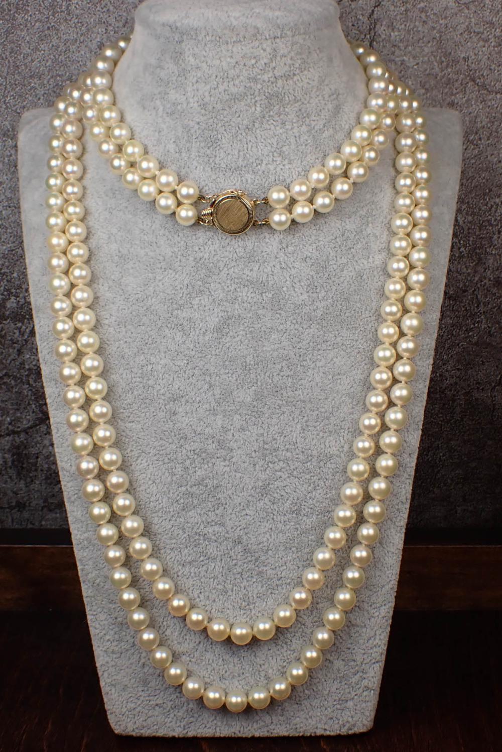 FRESHWATER PEARL DOUBLE STRAND 2eda50