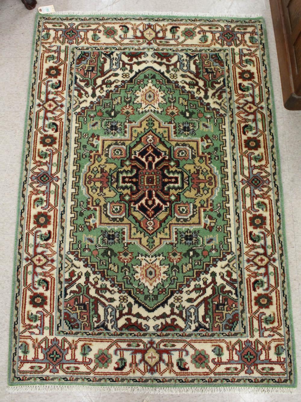 HAND KNOTTED ORIENTAL AREA RUGHAND 2eda7b