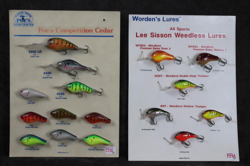 COLLECTION OF FISHING LURESCOLLECTION