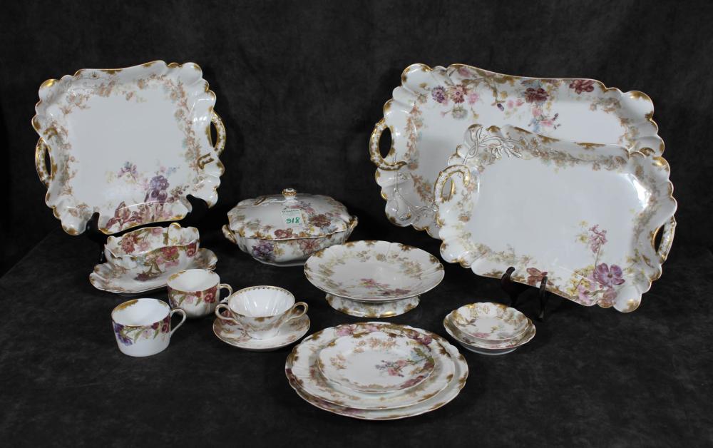 FRENCH HAVILAND LIMOGES CHINA SETFRENCH