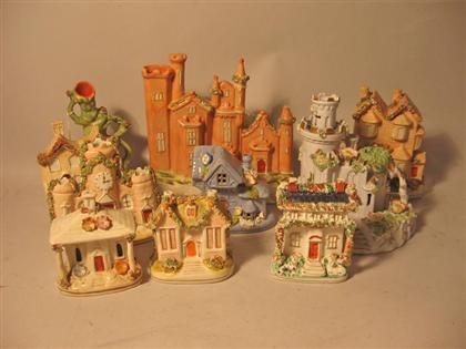 18 Assorted Staffordshire pasteline 4af9b