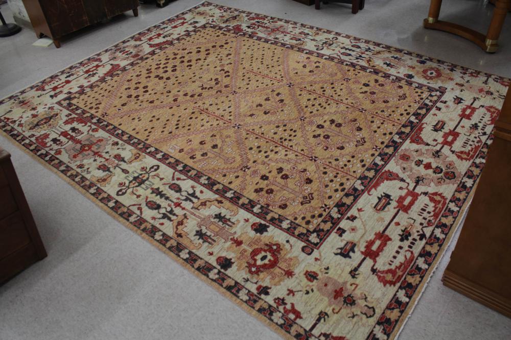HAND KNOTTED AFGHAN CARPETHAND 2edc2a