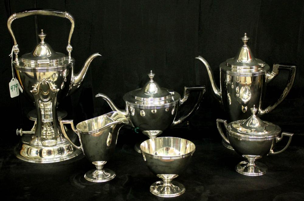 TIFFANY STERLING COFFEE & TEA SERVICE