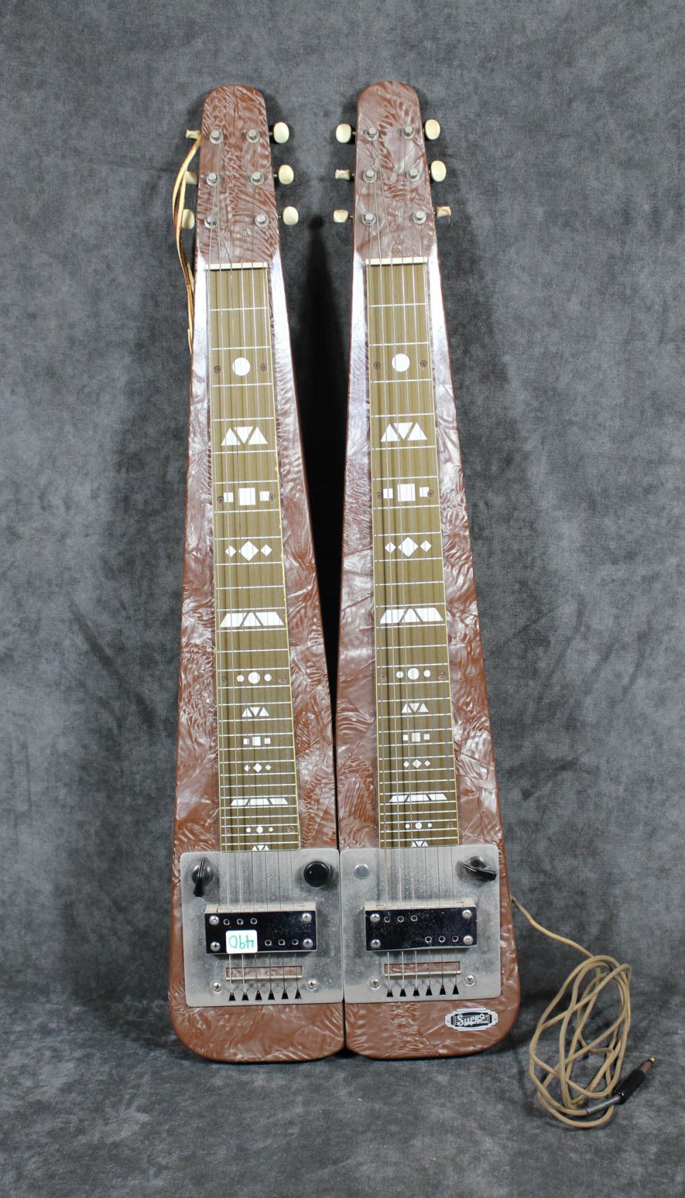 SUPRO DOUBLE NECK LAP STEEL GUITARSUPRO 2edc64