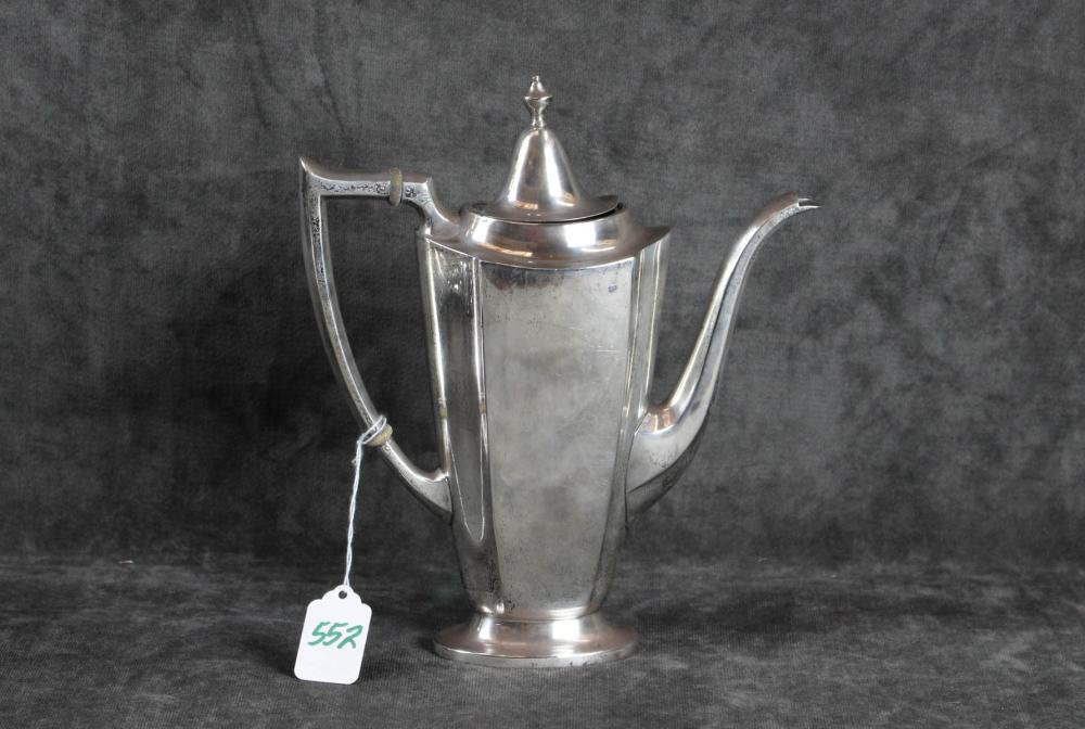 STERLING SILVER COFFEE POTSTERLING 2edcac