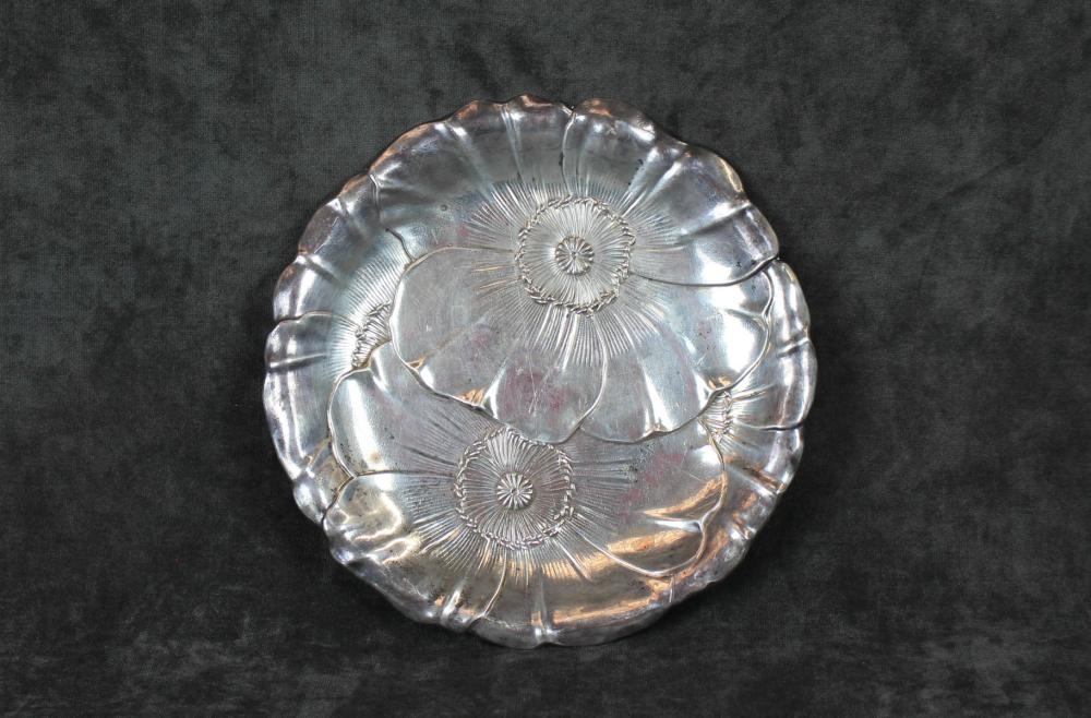 STERLING SILVER REPOUSSE PLATESTERLING 2edcca