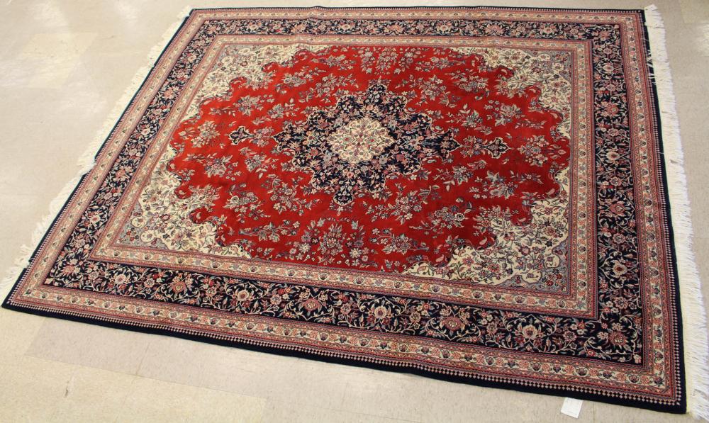 HAND KNOTTED PERSIAN KASHAN CARPETHAND 2edcd8