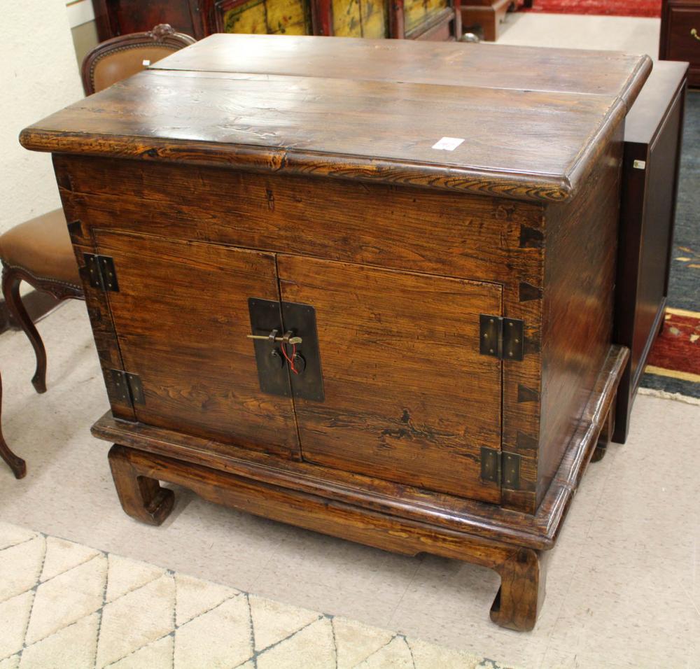 CHINESE JICHIMU WOOD STORAGE CABINET