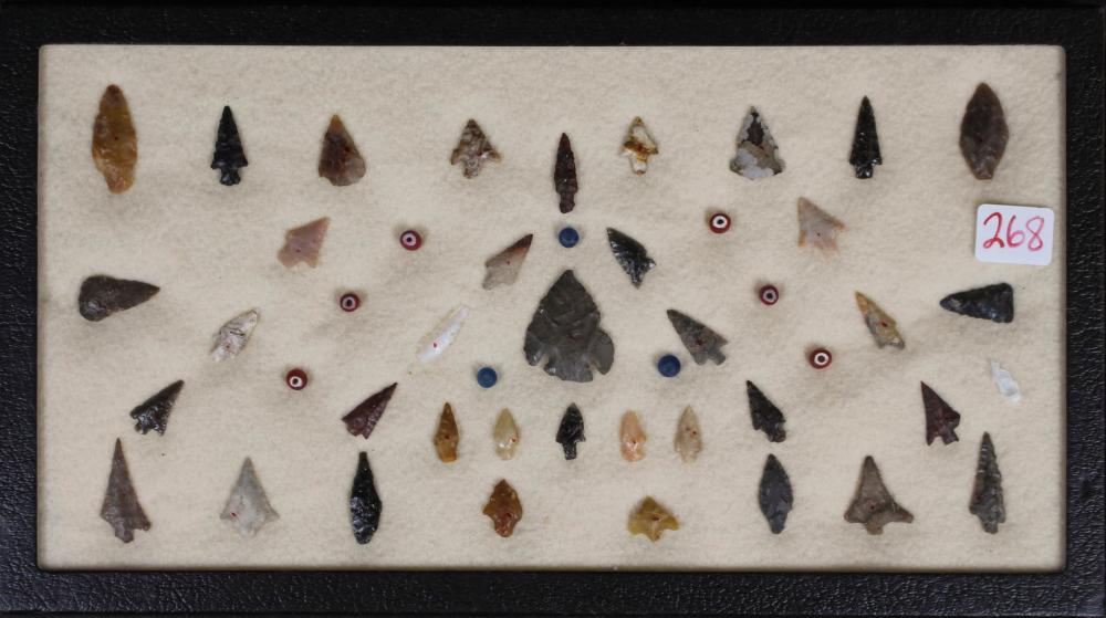 NATIVE AMERICAN ARROW POINTS AND