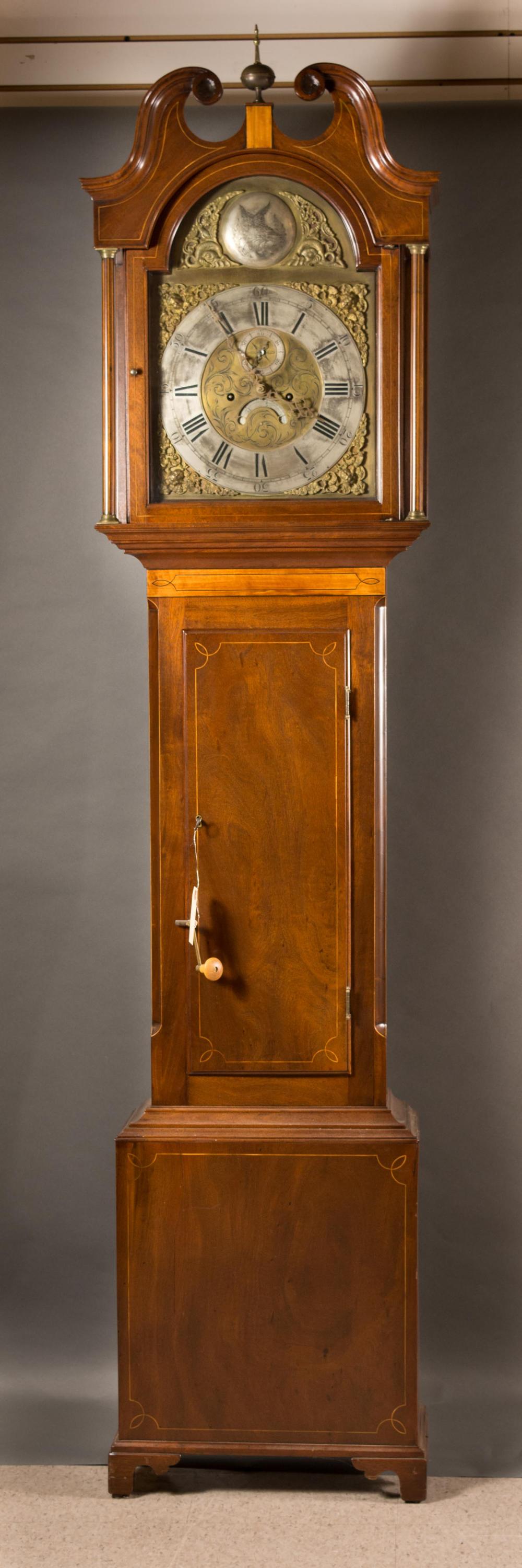 ENGLISH TALL CASE FLOOR CLOCKENGLISH