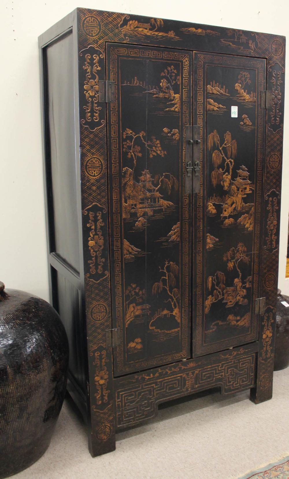 CHINESE DOUBLE-DOOR WARDROBECHINESE