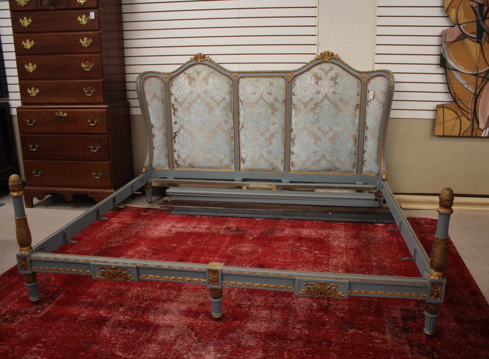 LOUIS XVI STYLE KING BED WITH ORIGINAL