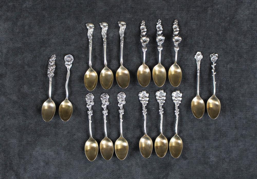 STERLING SILVER DEMITASSE SPOON 2edf47