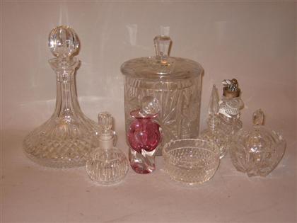 Assorted Waterford crystal tablewares