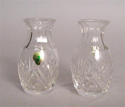 Pair of Waterford crystal vases 4affd