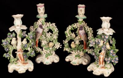 Four Derby style animal candlesticks 2ee26d