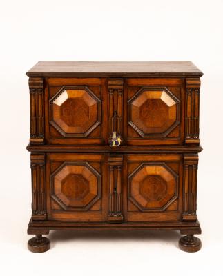 A Flemish 17th Century style chest