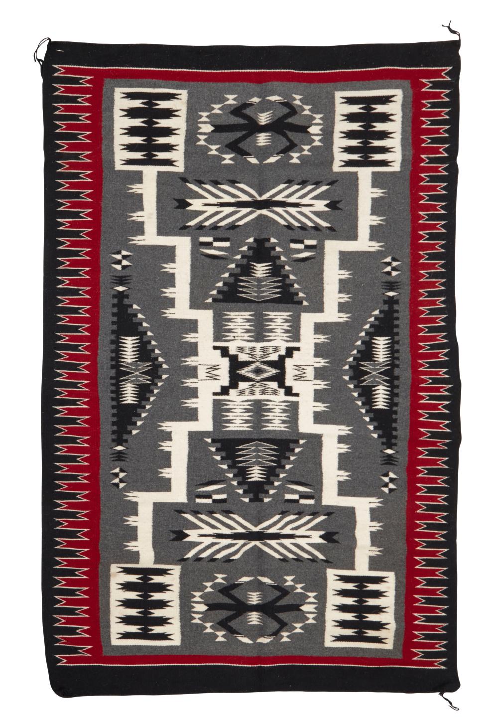 A LARGE NAVAJO RUGA large Navajo 2ee3ee