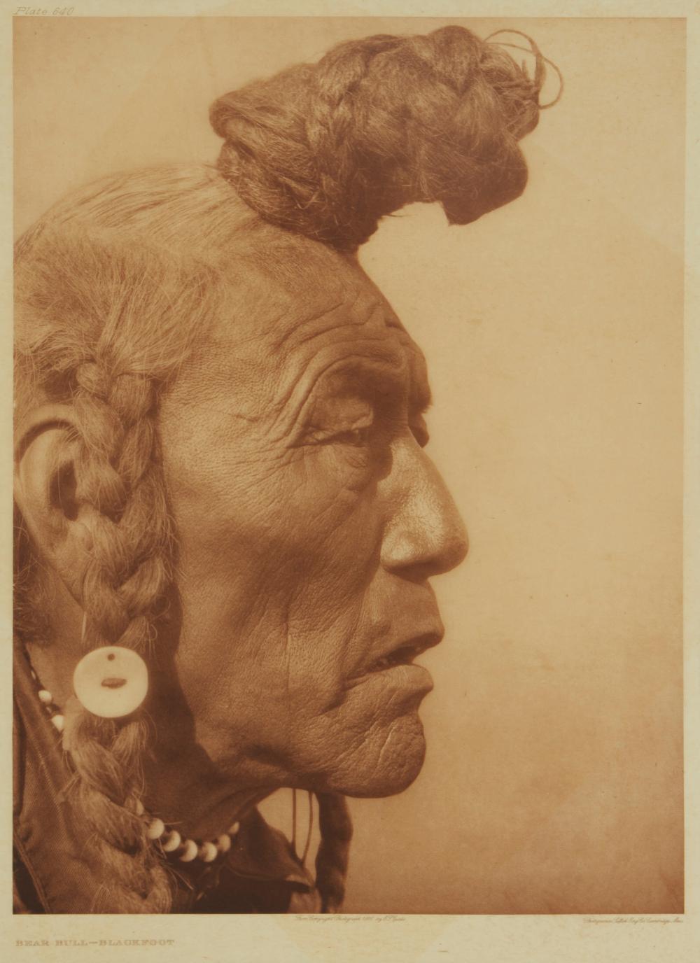 EDWARD S CURTIS 1868 1952 BEAR 2ee45a