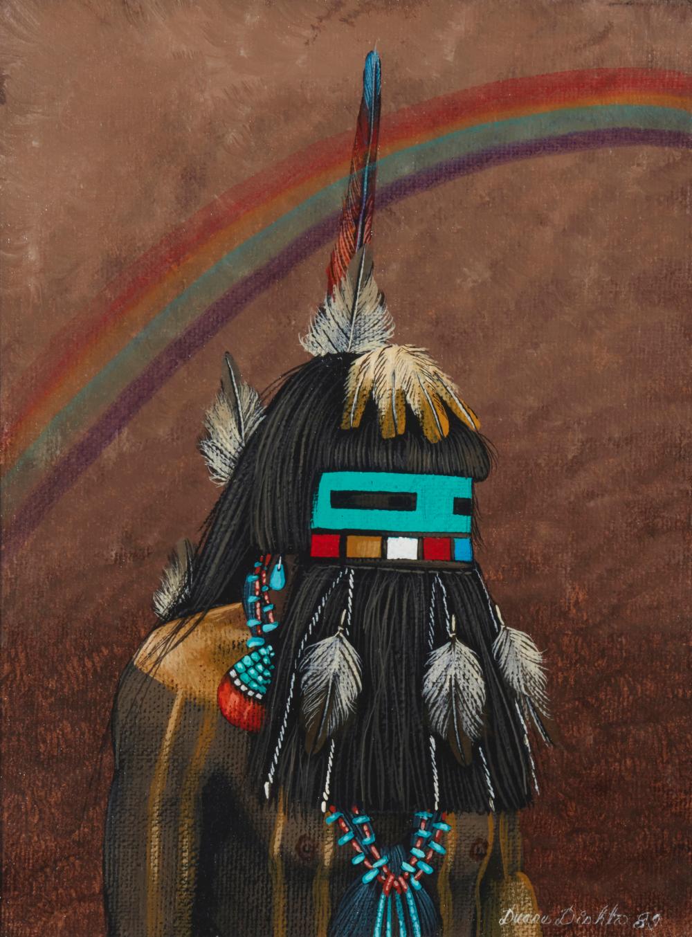 DUANE DISHTA, (B. 1946), ZUNI PUEBLO