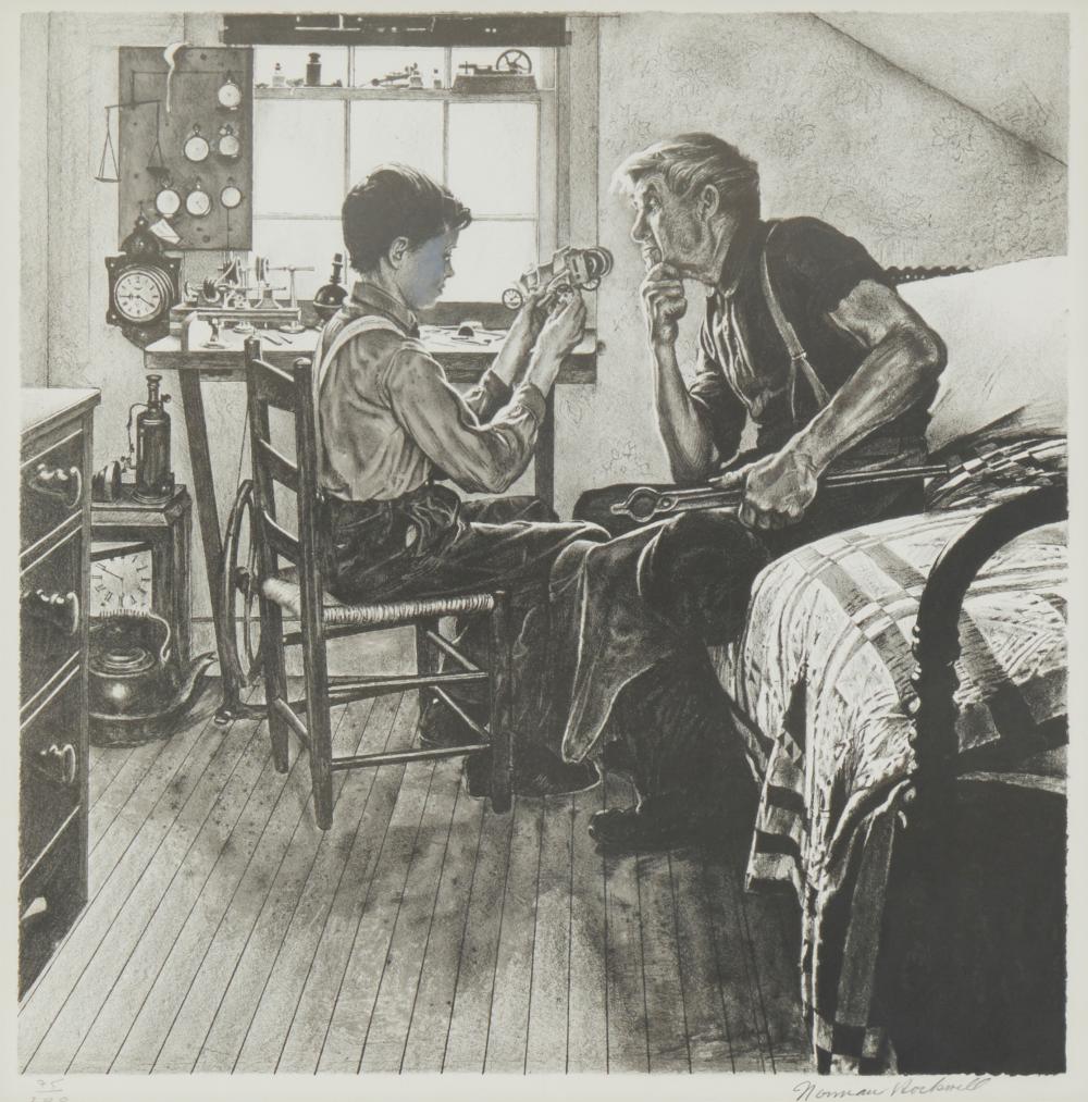 AFTER NORMAN ROCKWELL 1894 1978  2ee504