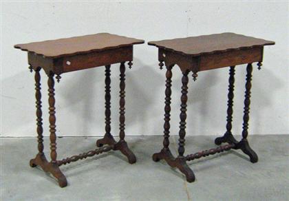 Pair of Victorian side tables