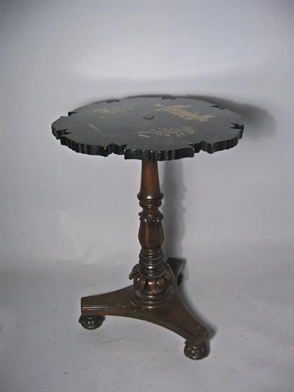 Small Chinoserie Decorated Side Table