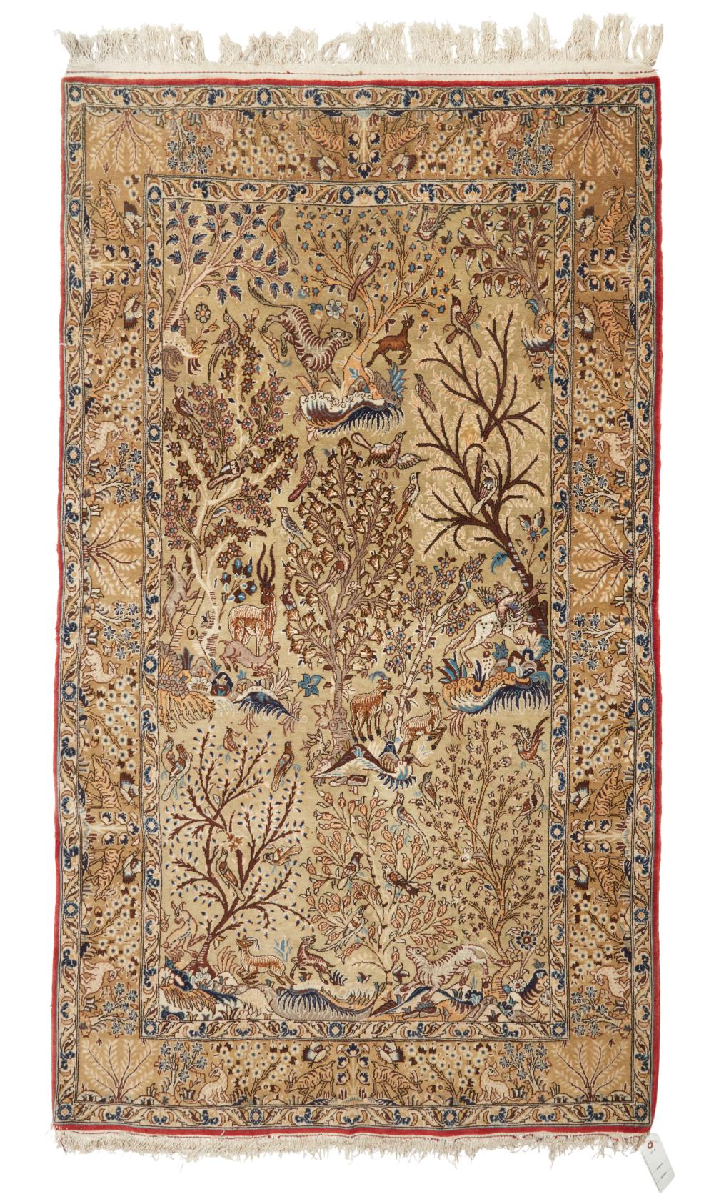 A PERSIAN TABRIZ RUGA Persian Tabriz